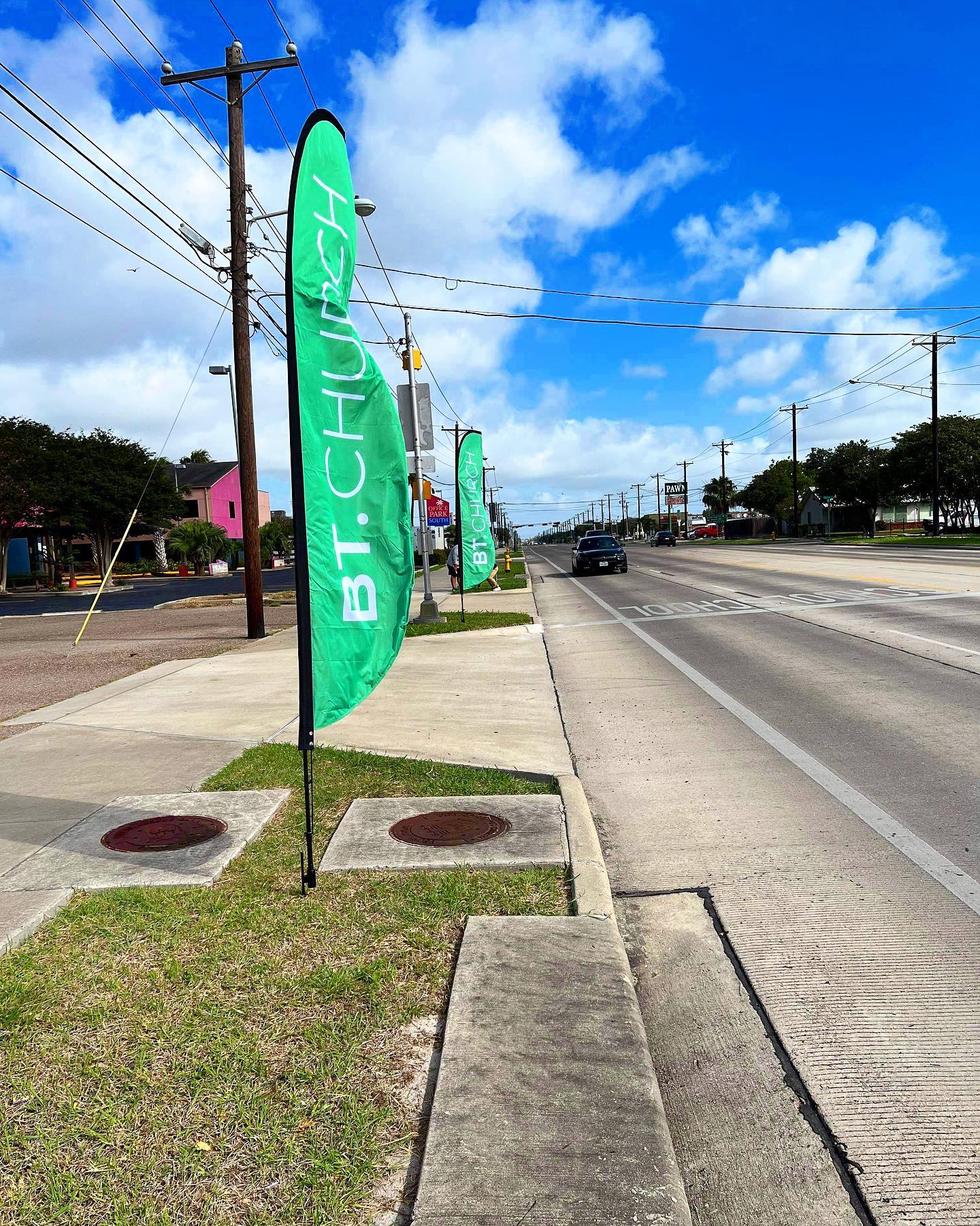 12' Convex Flag