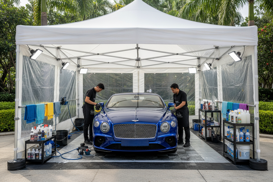 Best Canopy Tents for Car Detailing: Complete Buyer's Guide