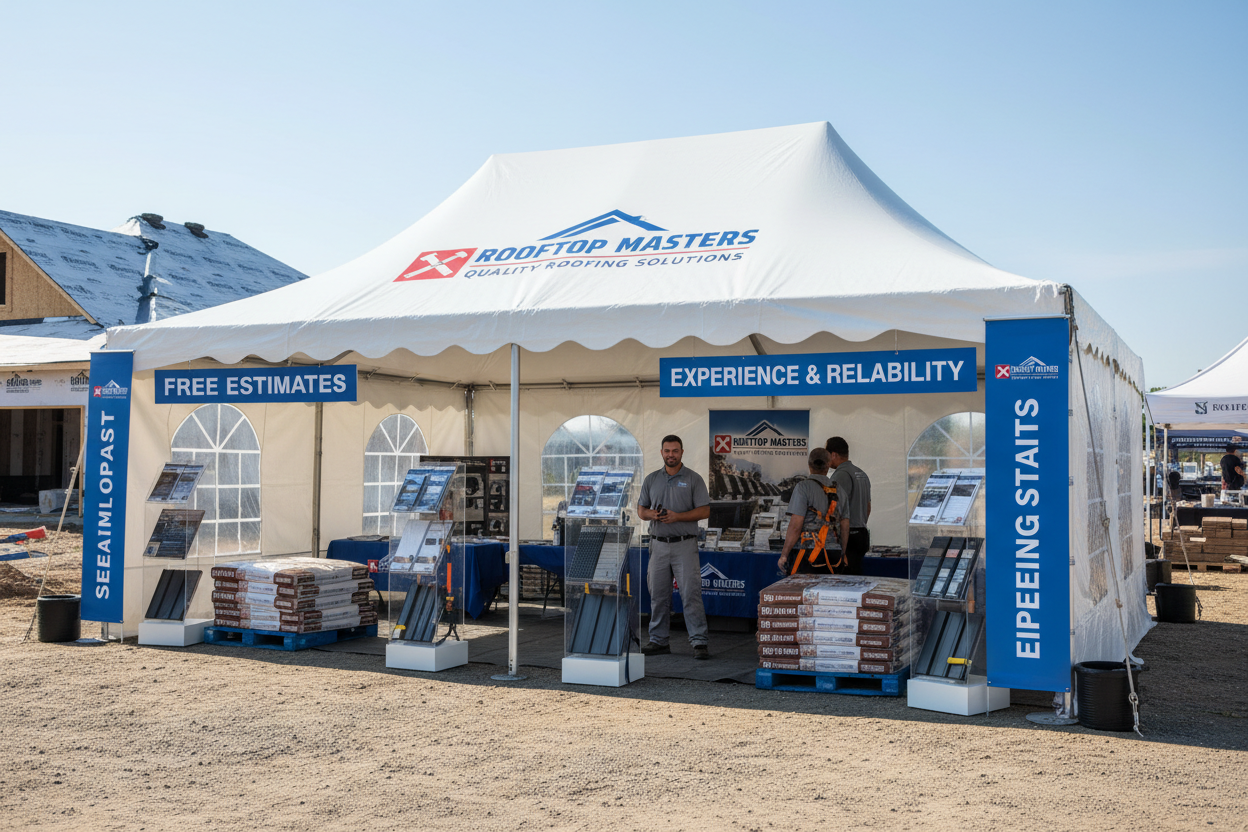 Best Event Tents for Roofing Contractors That Get Results