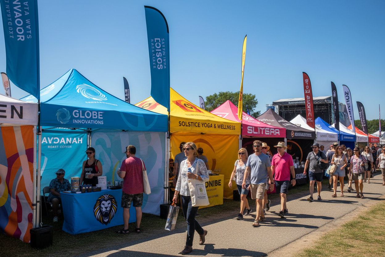 Custom Branded Canopy Tents for Events & Businesses