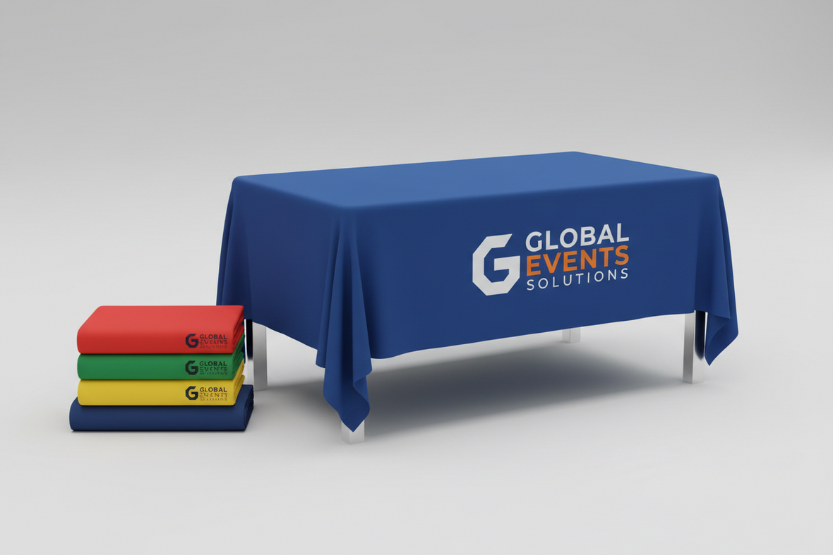 Custom Event Table Cover Bundle for Professional Displays