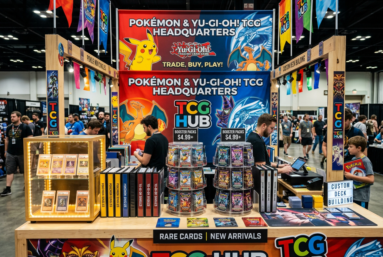 Custom Displays for Pokémon/Yu-Gi-Oh Vendors That Sell