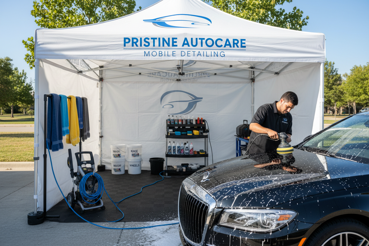 10 Essential Mobile Detailing Tents and Setups for Professional Auto Detailers