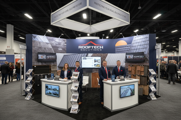 Roofing Trade Show Booth Ideas That Attract More Leads