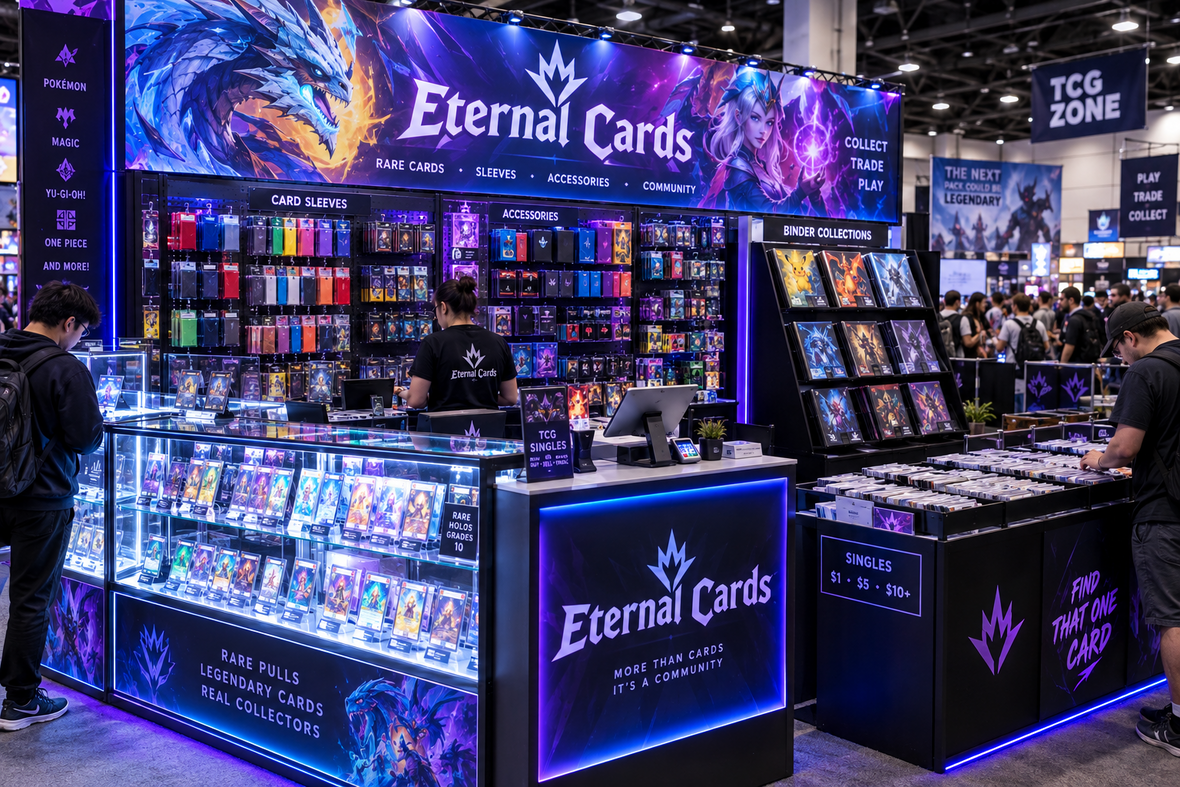 Trade Show Display Ideas for TCG Sellers