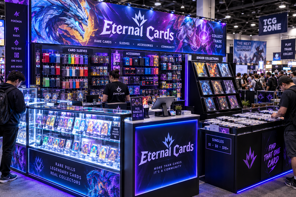 Trade Show Display Ideas for TCG Sellers