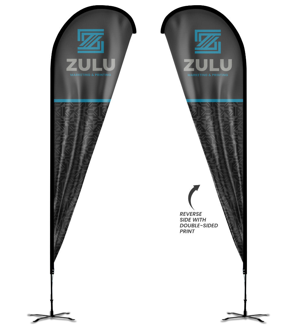 Tear Drop Flags | Zulu Marketing & Printing
