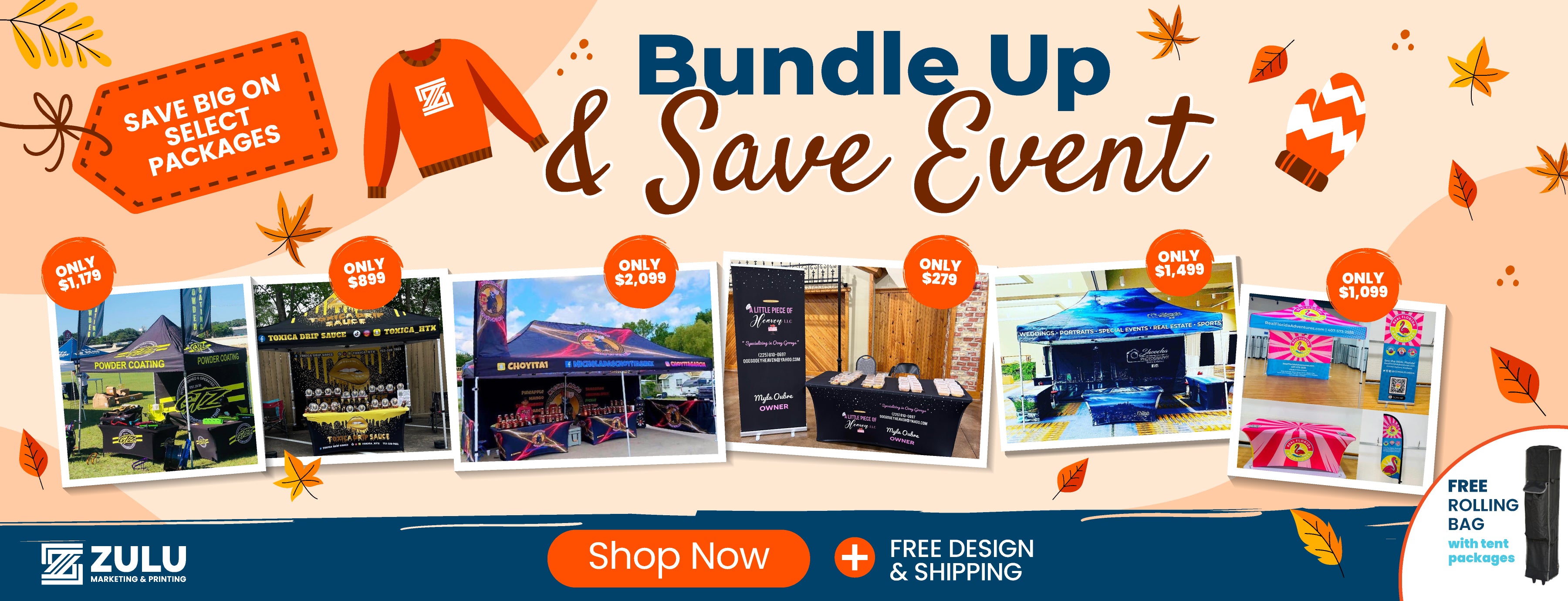 Bundle up   save event website slide   desktop