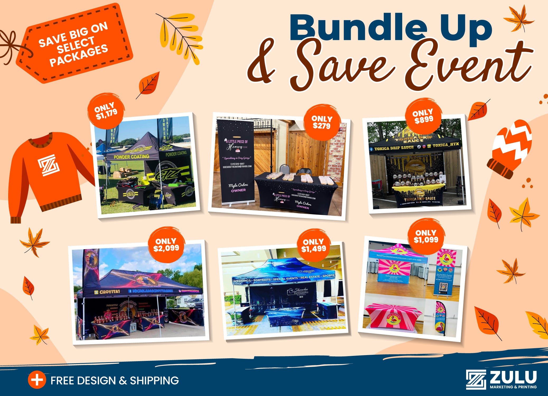 Bundle up   save event website slide   mobile