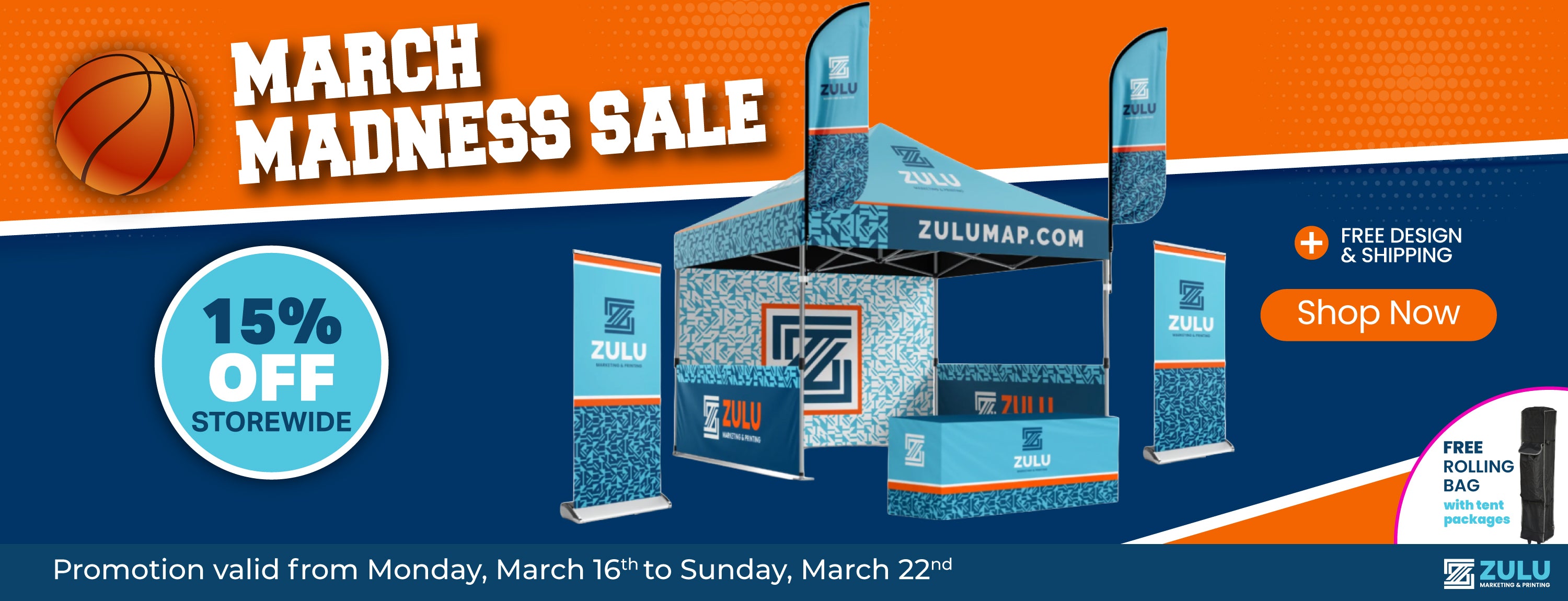 March madness sale website slide   desktop