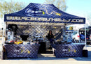 10' x 15' Pop-Up Tent with Full Wall and (2) Table Covers-2